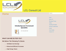 Tablet Screenshot of lclconsult.com